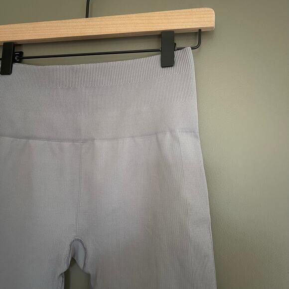 Lululemon Flow & Go Crop Battleship Grey Sz 6 High Waisted Leggings Gym Workout - Picture 10 of 16